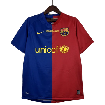Retro Barcelona 08/09 UEFA Champions League Home