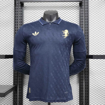 24-25 Juventus Third Away Player Edition Long Sleeve Football Jersey