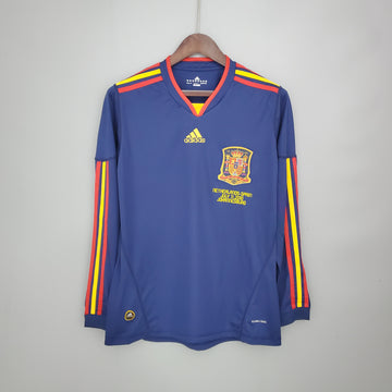 Retro Spain away long sleeve jersey 2010