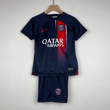 Paris Saint-Germain 2023-24 Home Football Jersey - Kids