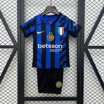 Inter Milan 2024-25 Home Football Jersey - Kids
