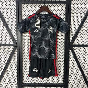 Flamengo 2024-25 third away football jersey - kids
