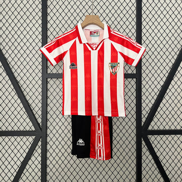 Athletic Bilbao 1995-97 Home Football Shirt - Kids