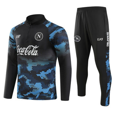 Naples Half Pull Training Jersey (Black) - 2024-2025