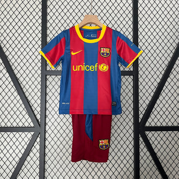 FC Barcelona 2010-11 Home Football Shirt - Kids