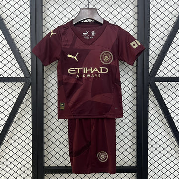Manchester City 2024-25 Third Away Football Jersey - Kids