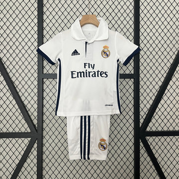 Real Madrid 2016-17 Home Jersey - Kids