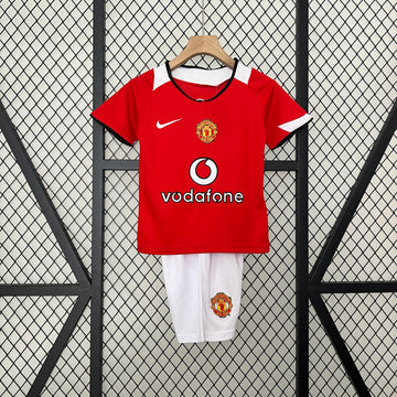 Manchester United 2005-06 Home Football Shirt - Kids
