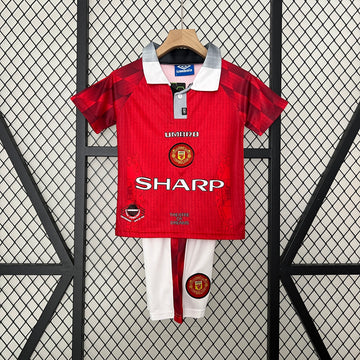 Manchester United 1996-97 Home Football Shirt - Kids