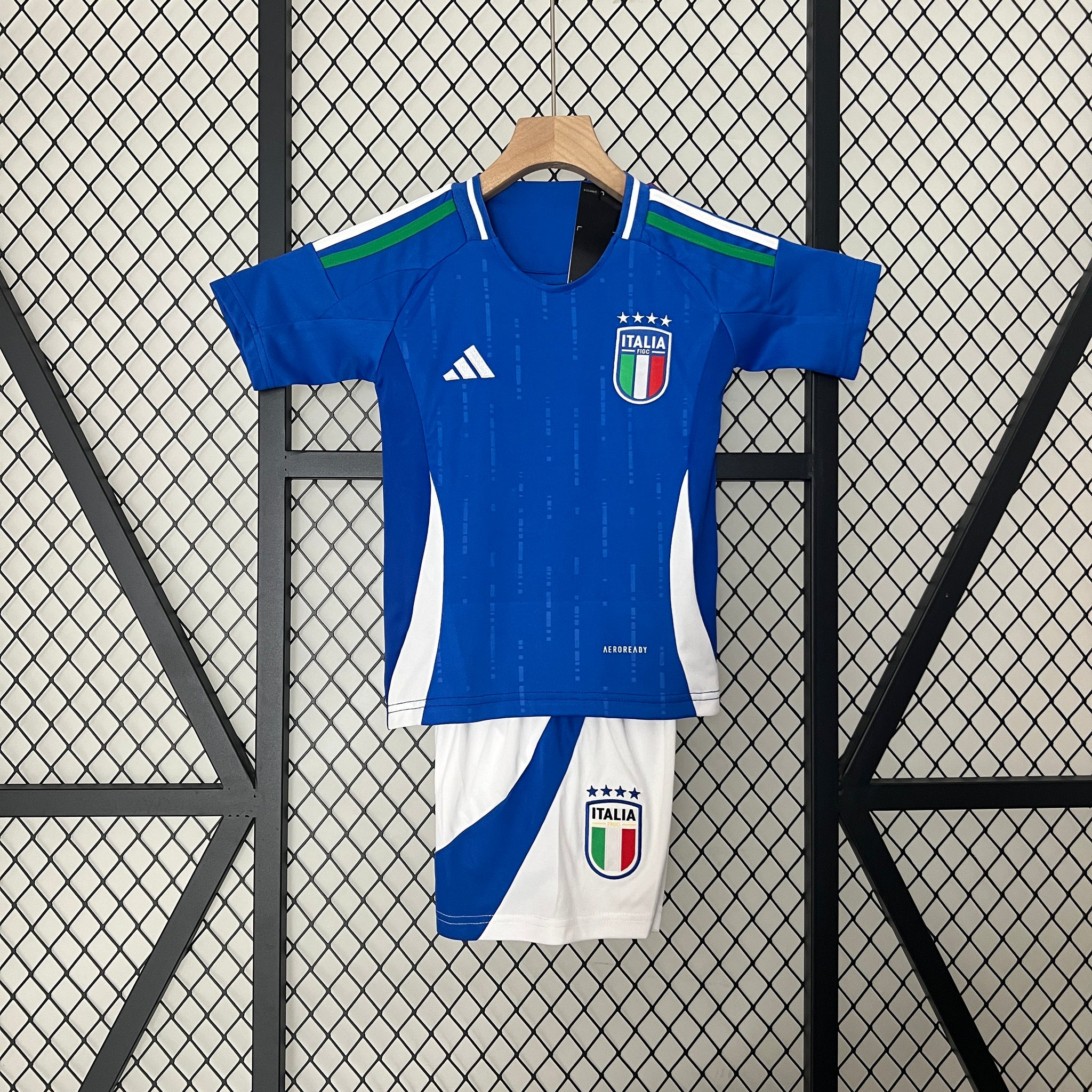 Italy 2024 home  Football Jersey - Kids