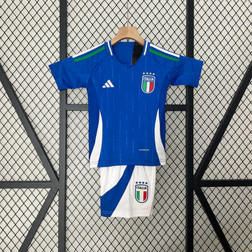 Italy 2024 home  Football Jersey - Kids
