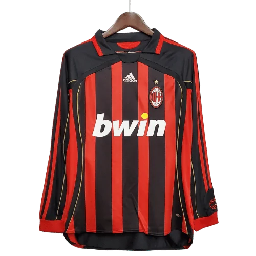Retro 06/07 AC Milan Long sleeve home