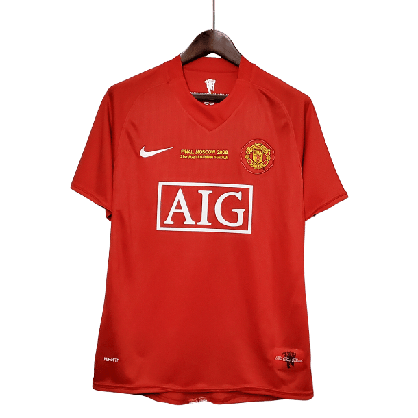 Retro 07/08 Manchester United Champions League home version