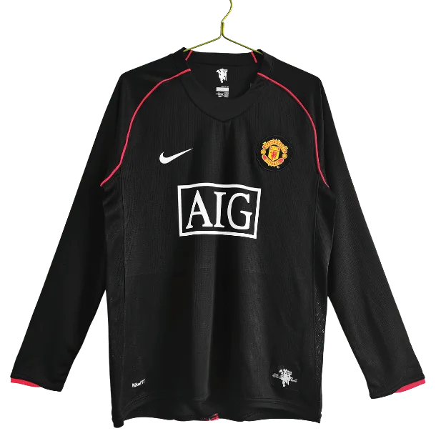 Manchester United 2007/2008 away jersey long sleeve version