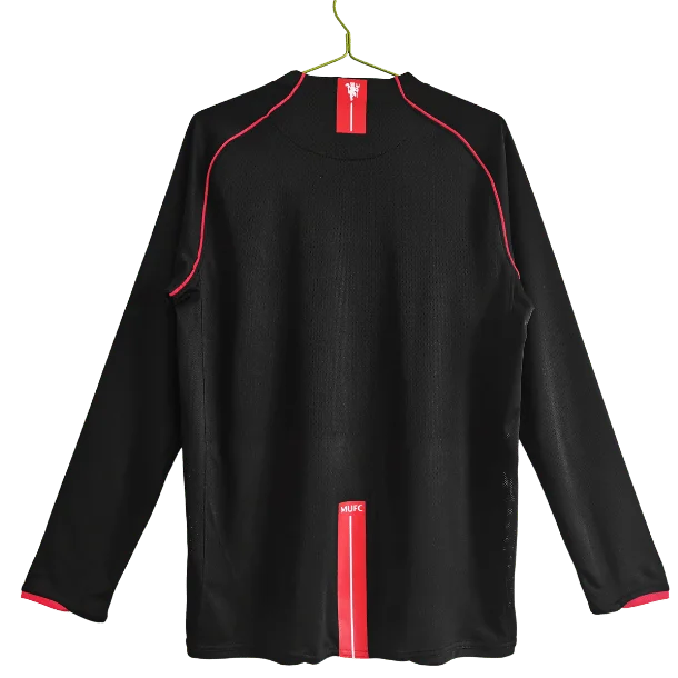 Manchester United 2007/2008 away jersey long sleeve version