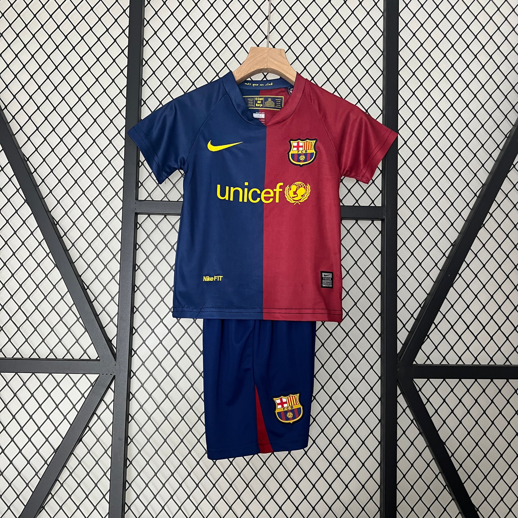 FC Barcelona 2008-09 Home Football Shirt - Kids
