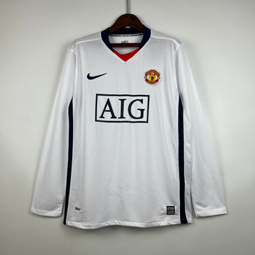 Retro Manchester United long sleeve jersey 2007-08