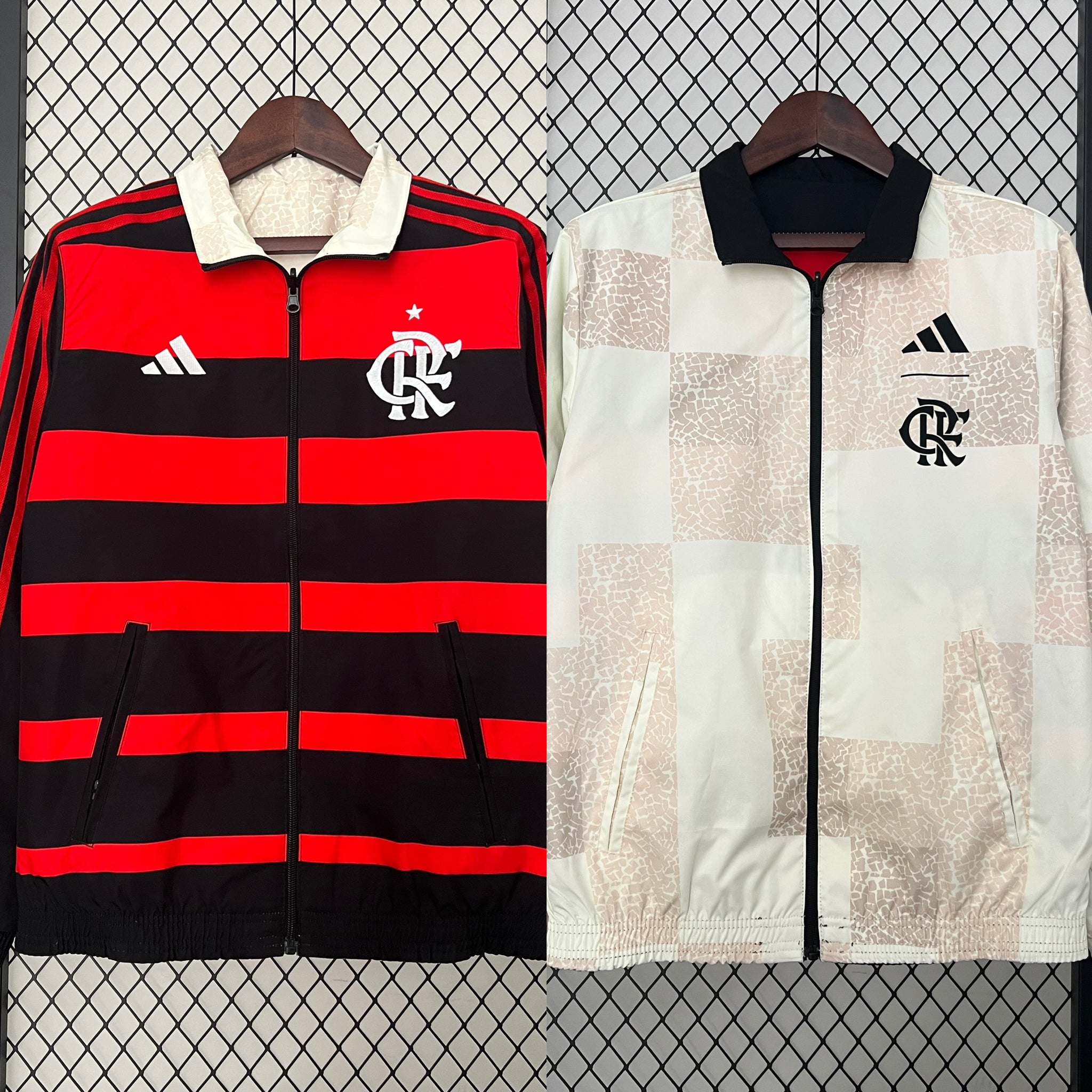 Flamengo 2024-2025 reversible windbreaker