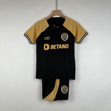 Sporting Lisbon 2023-24 Season Third Away Football Jersey - Kids