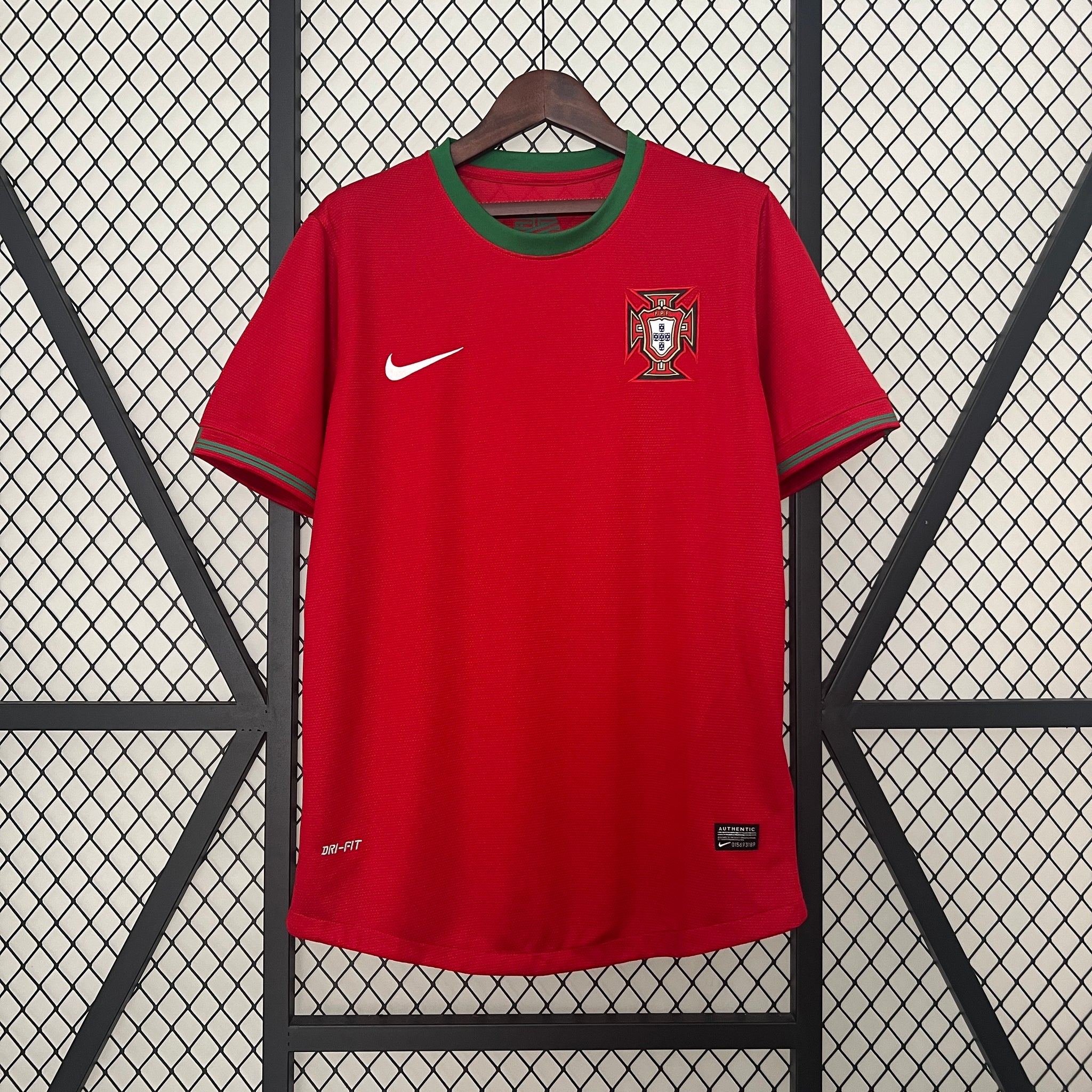 Retro Portugal home  jersey 2012