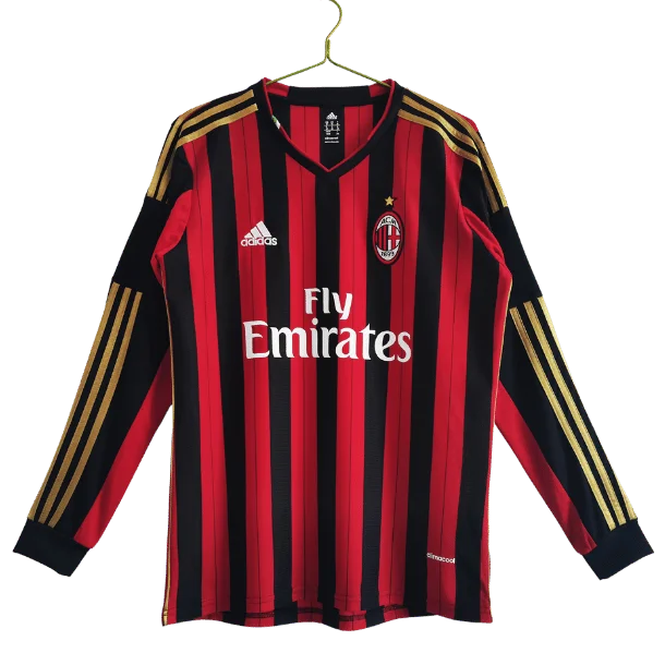 AC Milan Home Shirt 2013/2014 Long Sleeve
