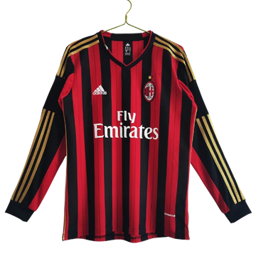 AC Milan Home Shirt 2013/2014 Long Sleeve