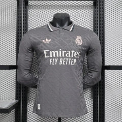Real Madrid Third Away Long Sleeve Jersey 2024-25 Season
