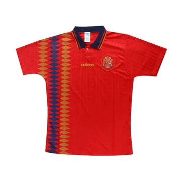 1994 Spain National Retro Home World Cup Jersey