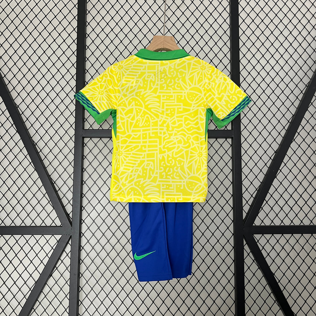 Brazil 2024 season home football jersey - Kids