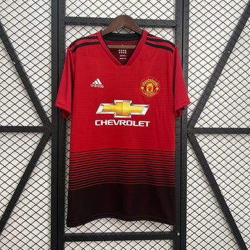 Retro Manchester United home  jersey 2018-19