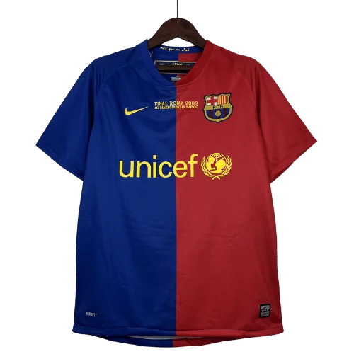 Retro Barcelona 08/09 UEFA Champions League Home