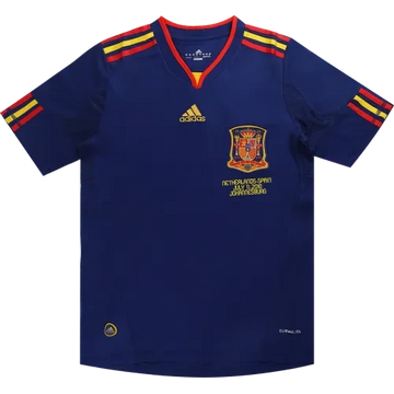 2010 Spain national team retro jersey away World Cup final