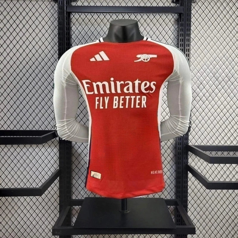 Arsenal Home Shirt Long Sleeve Player Version 2024-25 Season