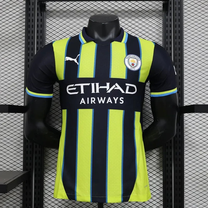 24-25 Manchester City Away Player Edition Football Jersey