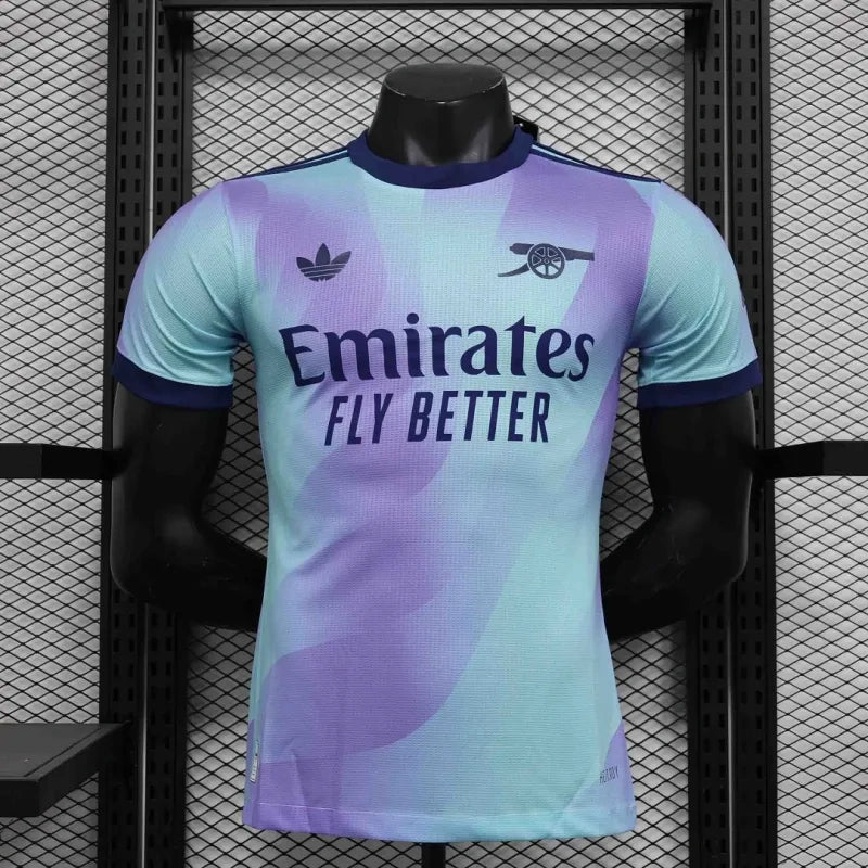 Arsenal third away jersey players version 2024-25 season