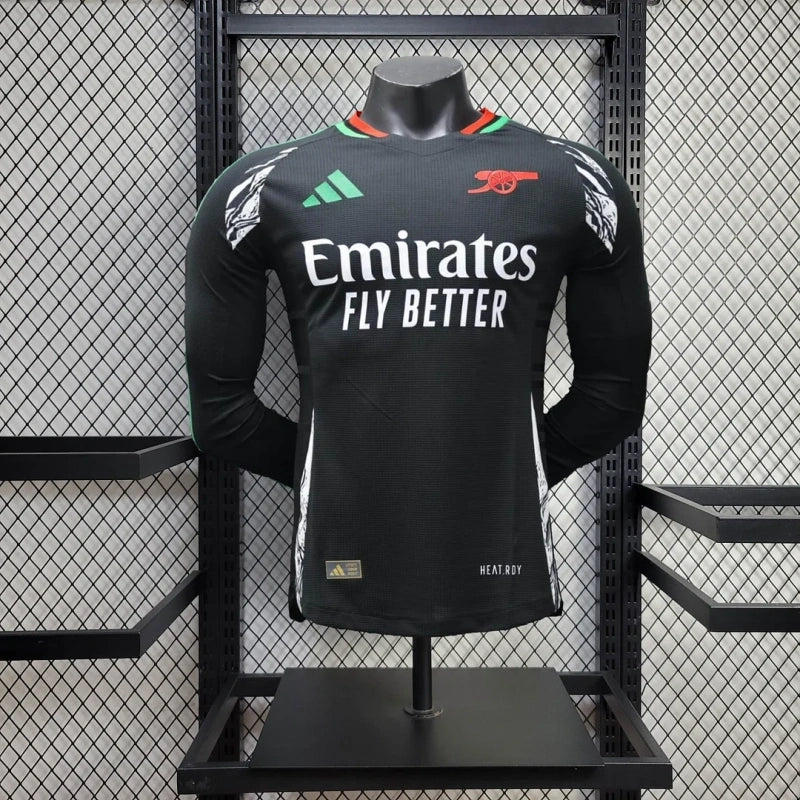 Arsenal Away Jersey Long Sleeve Player Version 2024-25 Season