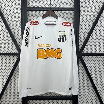 Retro Santos home Long Sleeve jersey  2011-12