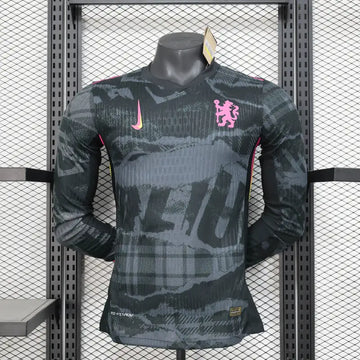 2024-25 Chelsea third away player version long sleeve football shirt