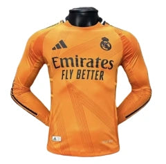 Real Madrid Away Long Sleeve Jersey 2024-25 Season