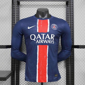 24-25 Paris Saint-Germain Home Long Sleeve Player Edition Jersey