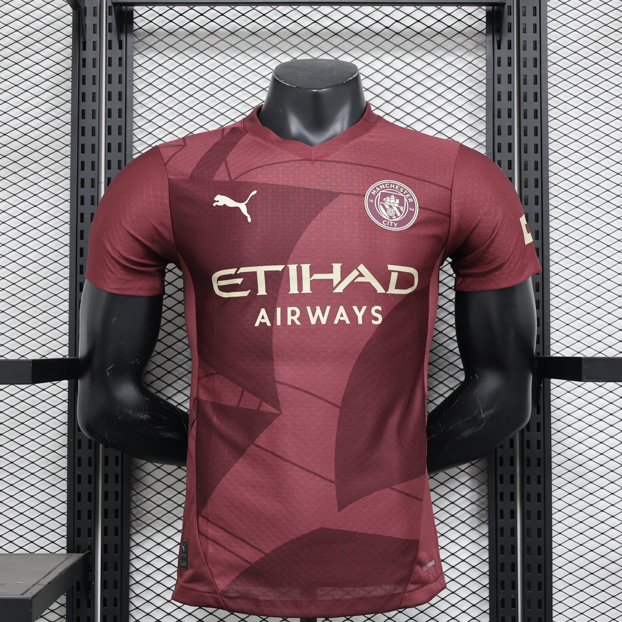 24-25 Manchester City Third Away Player Edition Football Jersey