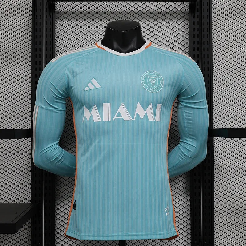 24-25 Inter Miami Third Away Long Sleeve Player Edition Jersey