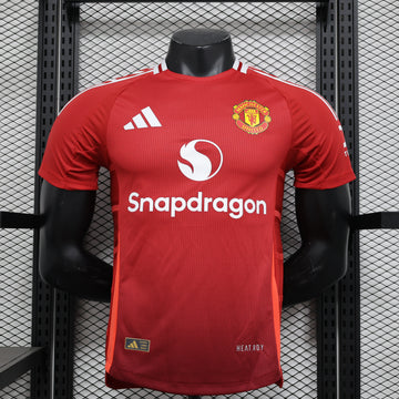 24-25 Manchester United Home Player Edition Football Jersey