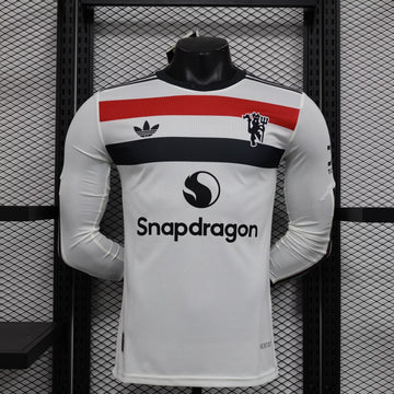 24-25 Manchester United Third Away Long Sleeve Player Edition Football Jersey