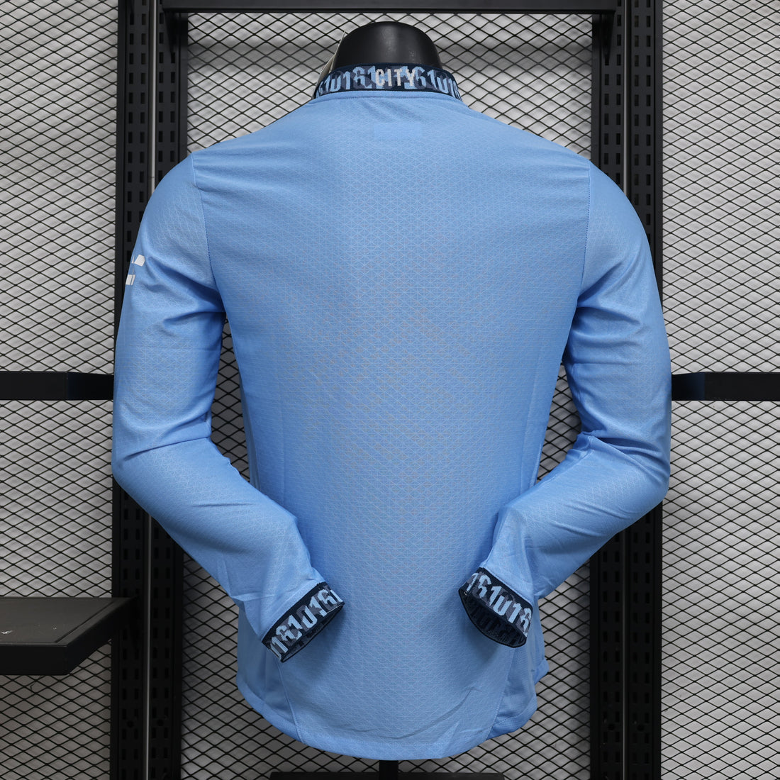 24-25 Manchester City Home Long Sleeve Player Edition Football Jersey