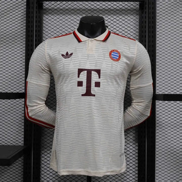 24-25 Bayern Munich third away Long Sleeve player version football jersey