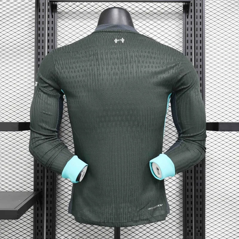 24-25 Liverpool Away Player Edition Long Sleeve Football Jersey