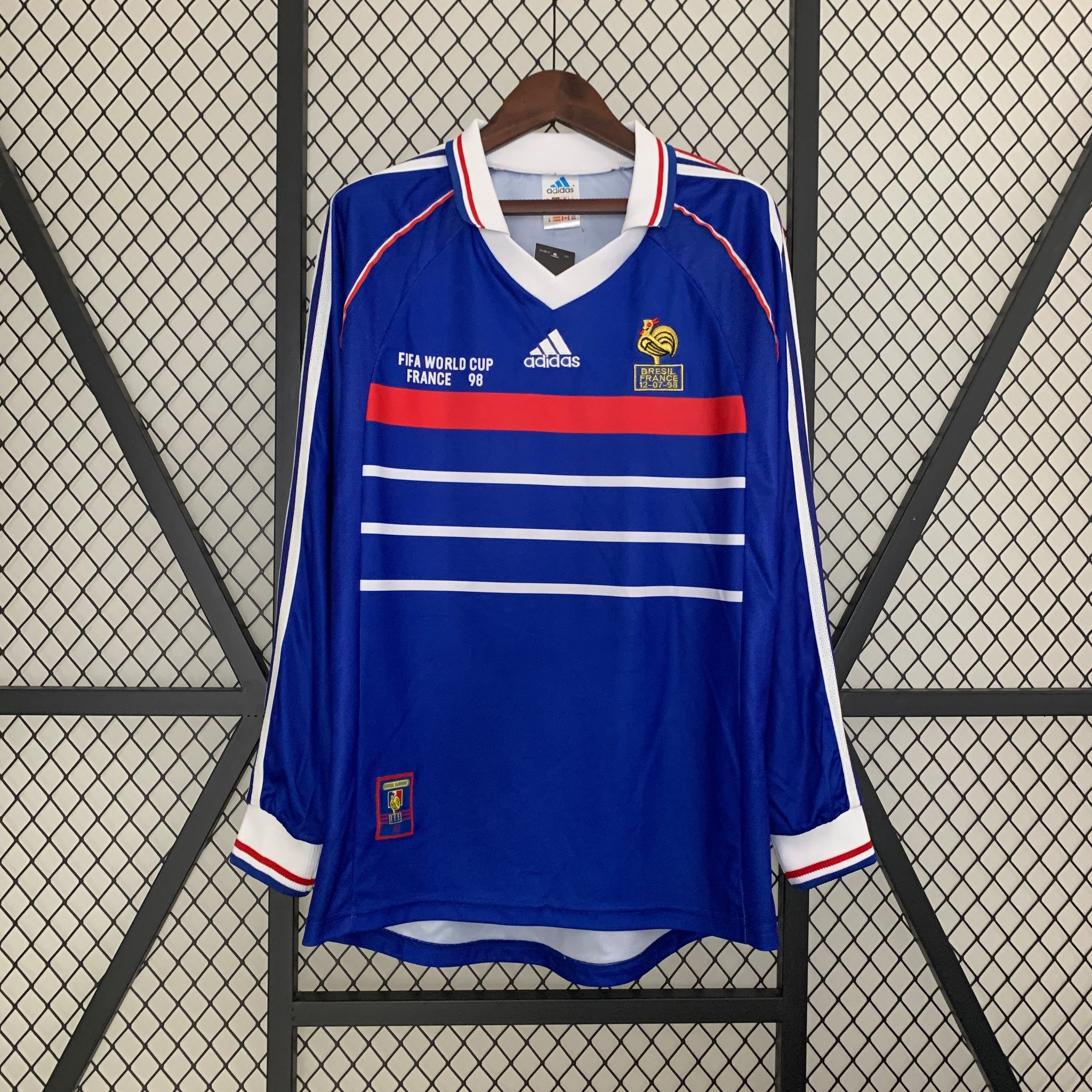 Reteo France home long sleeve jersey 1998