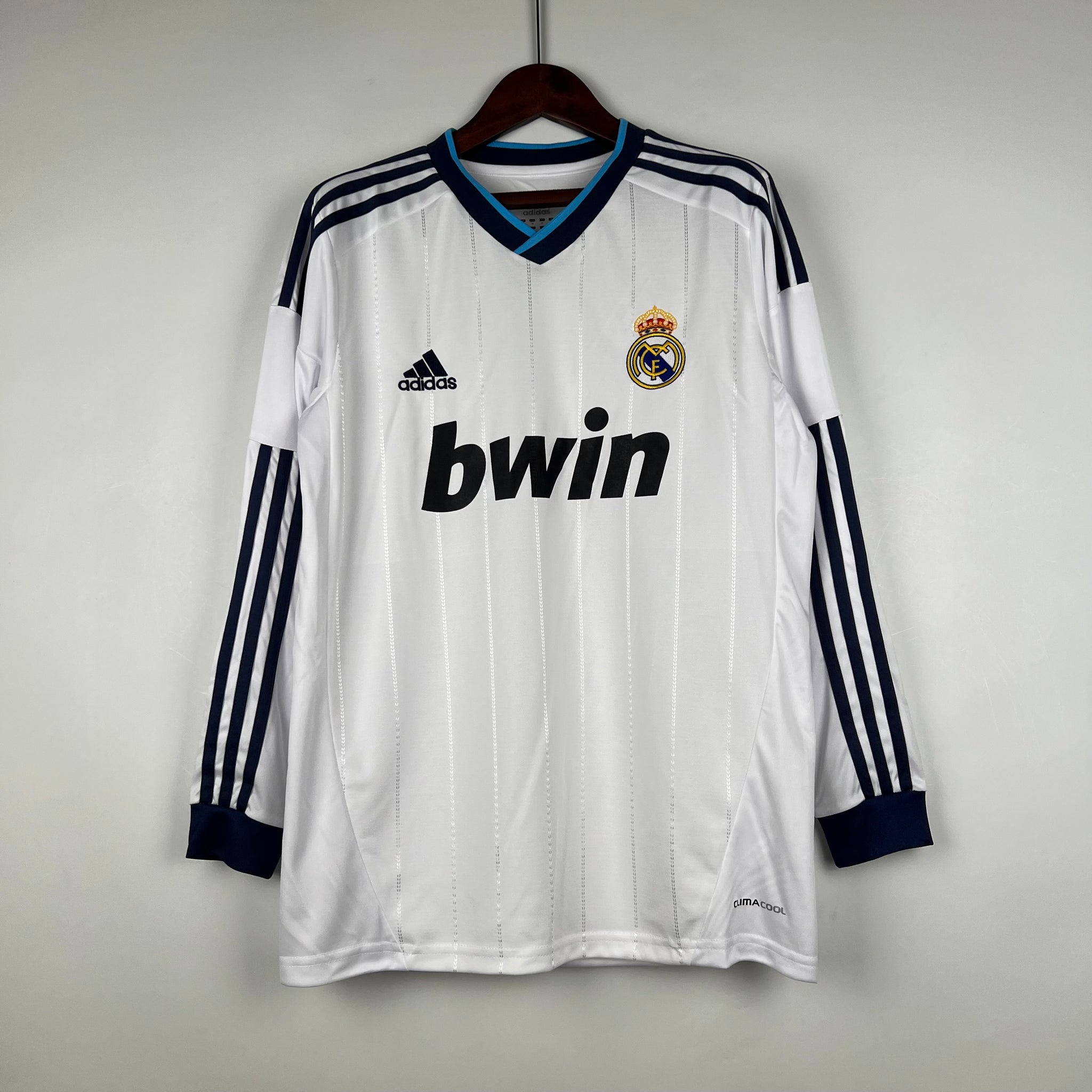 Retro Real Madrid home long sleeve Jersey 2012-13