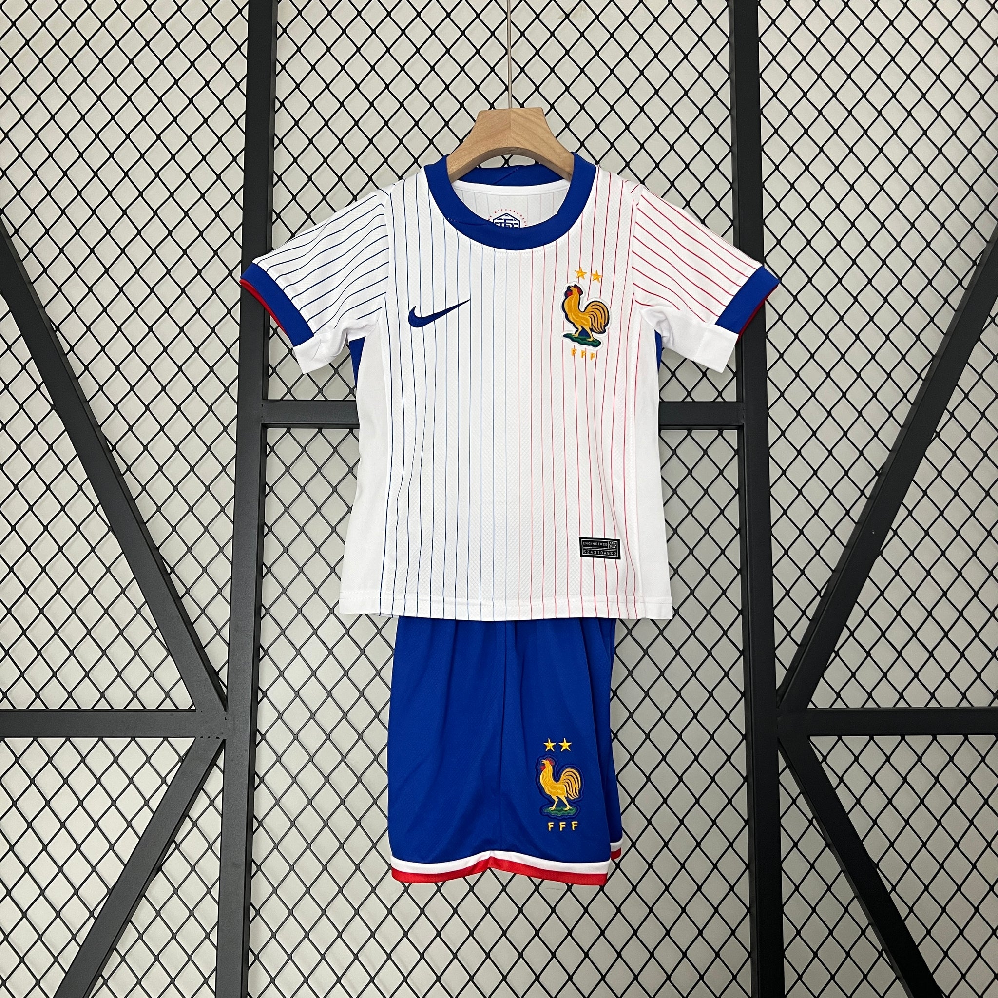 France 2024 Away Football Jersey - Kids